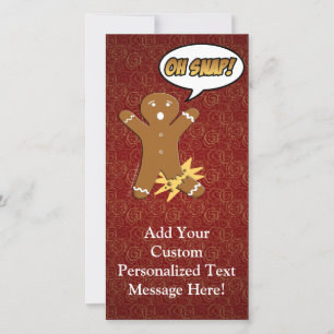 Oh, schläfst! Funny Gingerbread Man