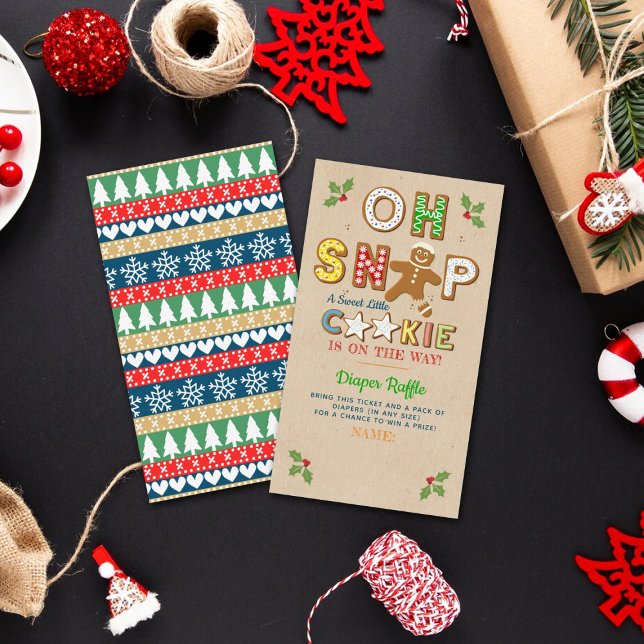 Oh, schläfst! Gingerbrei Cookie Kinderduschmaschin Begleitkarte (Von Creator hochgeladen)