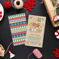 Oh, schläfst! Gingerbrot Cookie Babydusche Buch