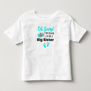 Oh, schläfst! Ich werde eine große Schwester werde Kleinkind T-shirt