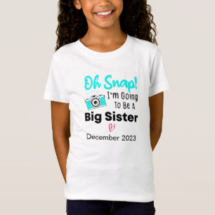 Oh, schläfst! Ich werde eine große Schwester werde T-Shirt