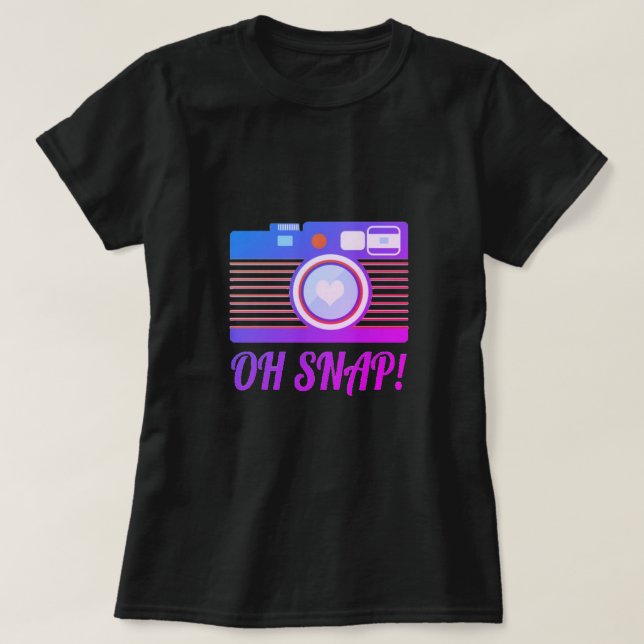 Oh, schläfst! T-Shirt (Design vorne)