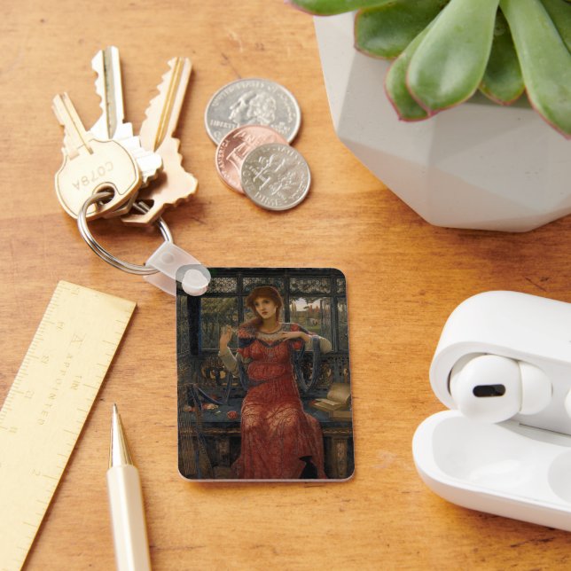 Oh, schlucken, schlucken von John Melhuish Strudwi Schlüsselanhänger (Schreibtisch)