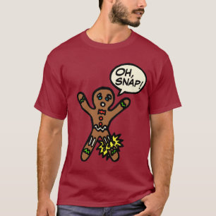 Oh Schnelllebkuchen-Mann-Plätzchen-WeihnachtsShir T-Shirt