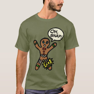 Oh Schnelllebkuchen-Mann-Plätzchen-WeihnachtsShir T-Shirt