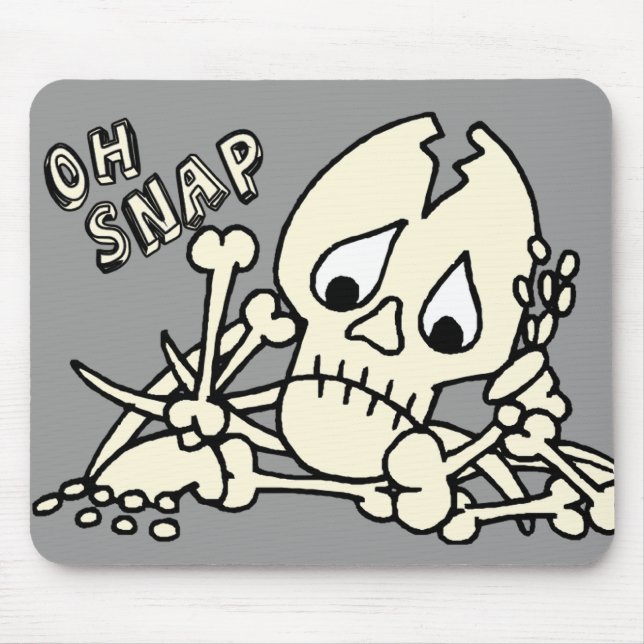 Oh Schnellskelett Mousepad (Vorne)
