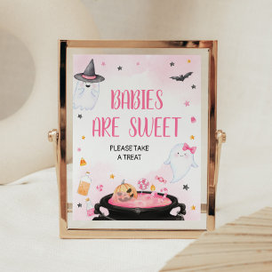 Oh Sheet Ghoul Halloween Babies sind süß Poster