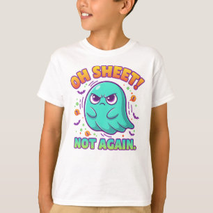 Oh Sheet Halloween-Geister-Shirt Lustiges Kinder T-Shirt