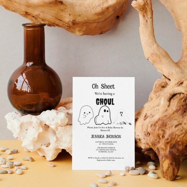 Oh Sheet, wir haben eine Dusche mit Gadukel Einladung (Von Creator hochgeladen)