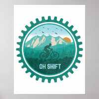 Oh Shift Retro Mountain Bike Vintag MTB Radfahren