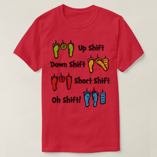 Oh Shift T-Shirt (Design vorne)