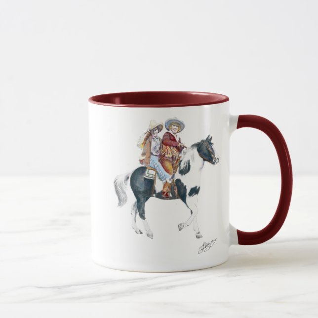 Oh Sie Cowgirl! Begrenzte Ausgabe Tasse (Rechts)