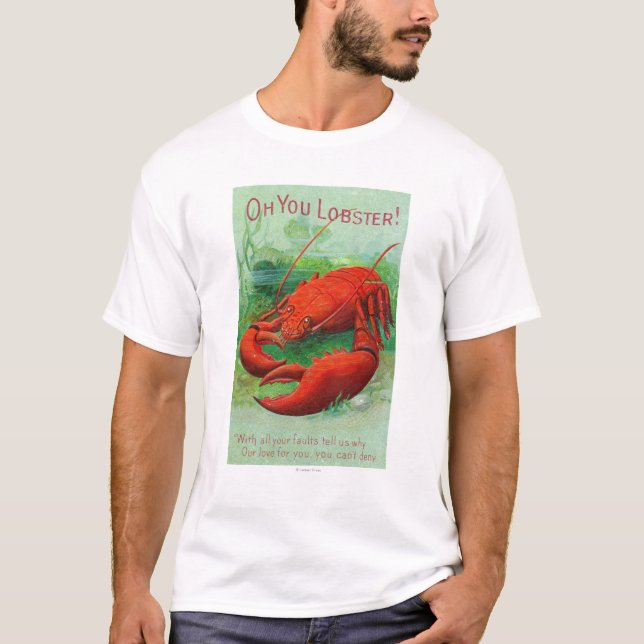 Oh Sie Hummer-Szene T-Shirt (Vorderseite)