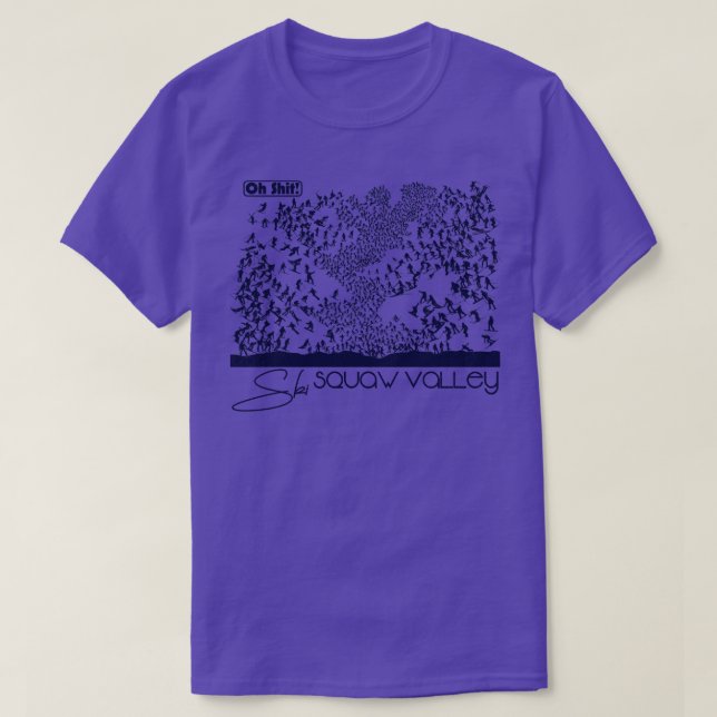 Oh Ski Squaw Valley T-Shirt (Design vorne)