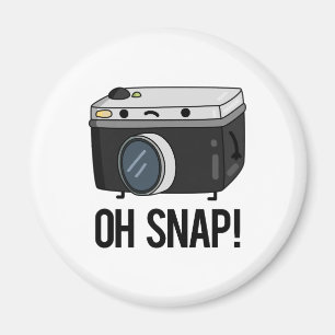 Oh Snap Funny Camera Pub Magnet
