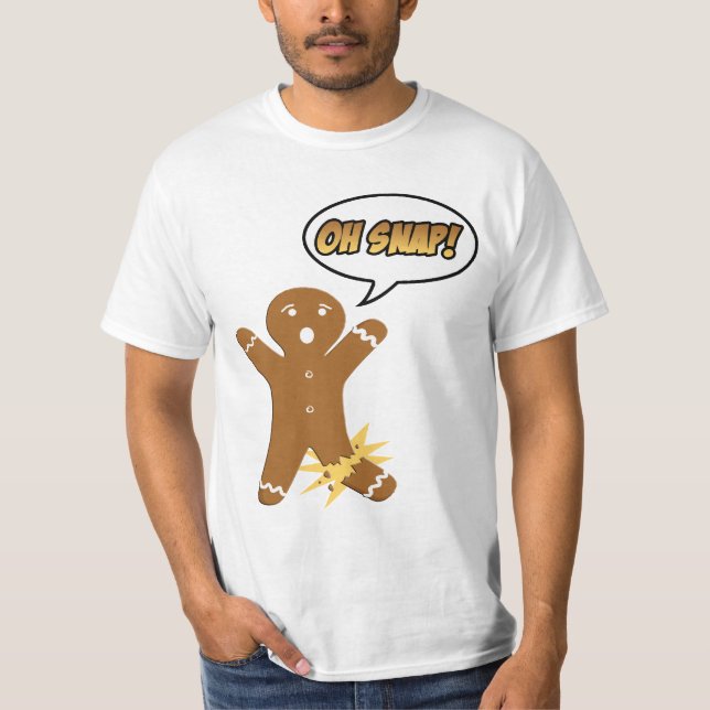 Oh Snap Funny Holiday Weihnachten oder Erntedank T-Shirt (Vorderseite)