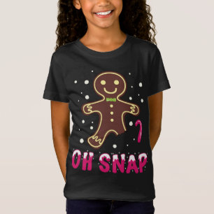 Oh Snap Funny Niedlicher Weihnachtsmann T-Shirt
