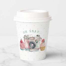 Oh Snap | Geburtstag der Kamera Pappbecher