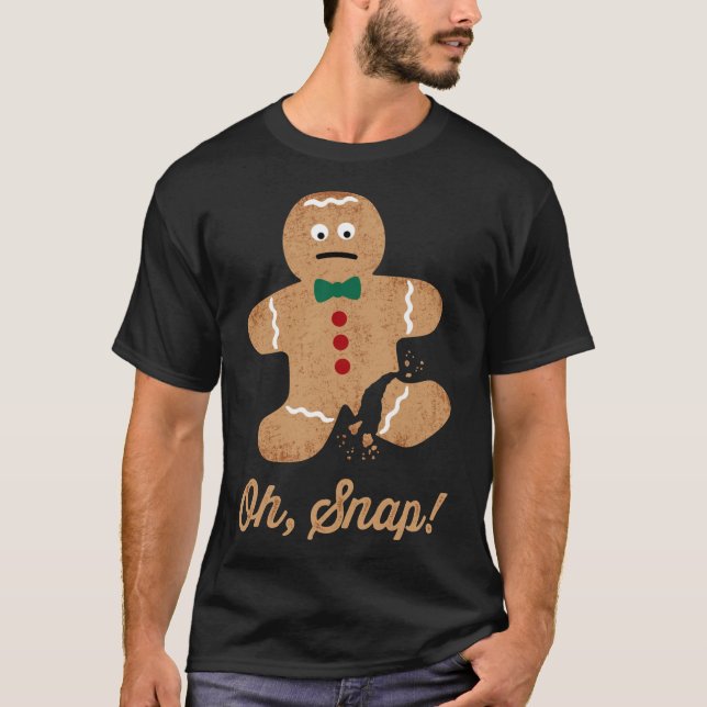 Oh, Snap! Gingerbread Man  Essential T-Shirt (Vorderseite)