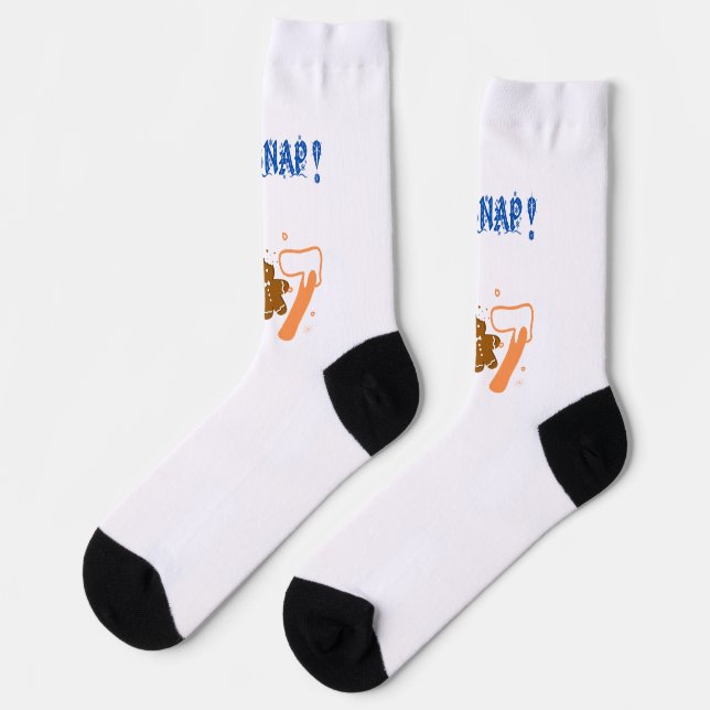 Oh Snap Lebkuchen 67 Socken (Linkes Detail)