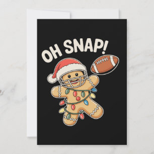 Oh Snap Lebkuchen Fußball Weihnachten Xmas Sport