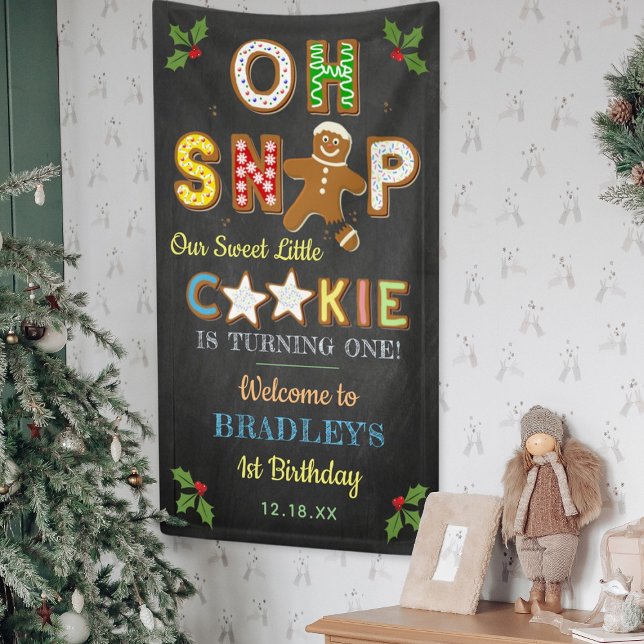 Oh Snap! Lebkuchen-Geburtstagskeks für jedes Alter Banner (Von Creator hochgeladen)