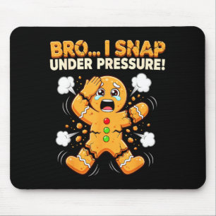 Oh Snap Lebkuchen-Mann-Kekse ich schnappe unter Dr Mousepad