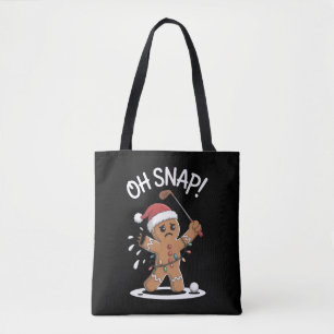Oh Snap Lebkuchenmann Golfer Golf Weihnachten Xmas