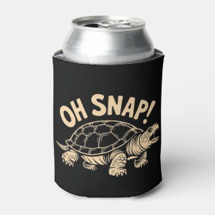 Oh Snap Lustige Sarkastische Schnappschildkröte Sc Dosenkühler