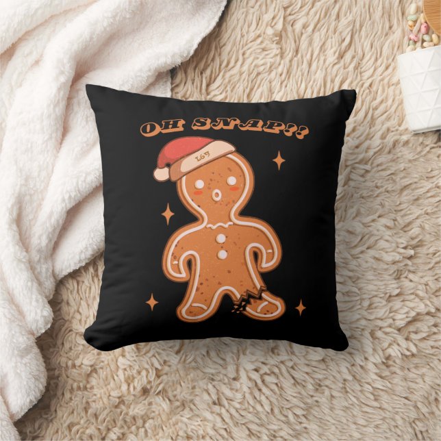 OH SNAP! lustige Weihnachten Kissen (Decke)