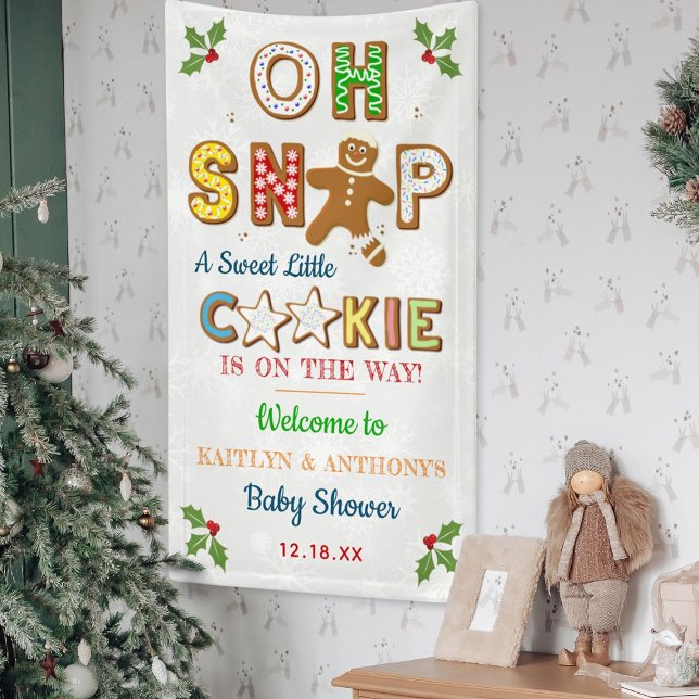 Oh Snap! Willkommensbanner für Gingerbread Cookie  Banner (Von Creator hochgeladen)