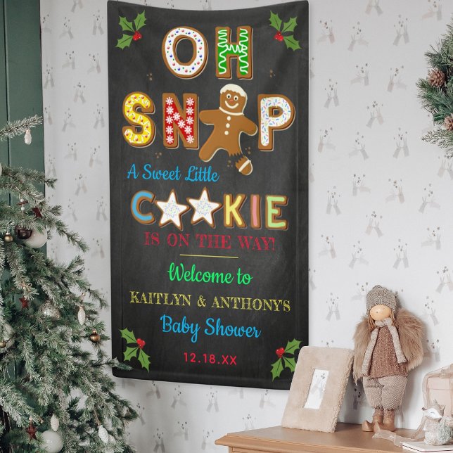 Oh Snap! Willkommensbanner für Gingerbread Cookie  Banner (Von Creator hochgeladen)