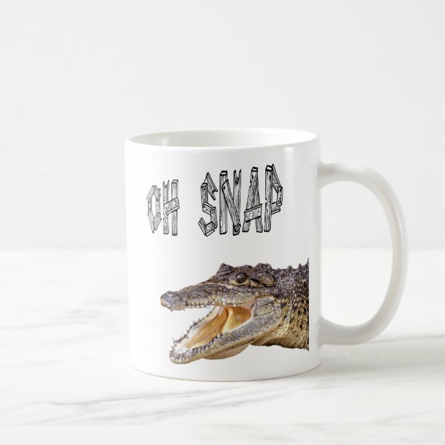 OH SNAP - Wut Gator Tasse (Rechts)