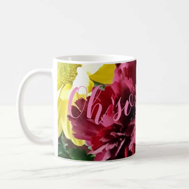 Oh, so hübsch! Tasse der Blume (Links)