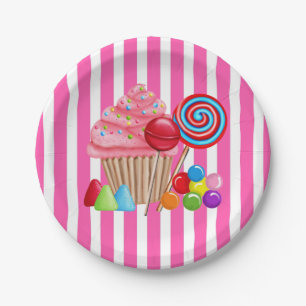 Oh süßer Candyland PapierTeller