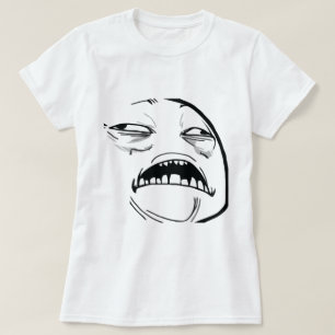 Oh süßer Jesus, der gutes Raserei-Gesicht Meme ist T-Shirt