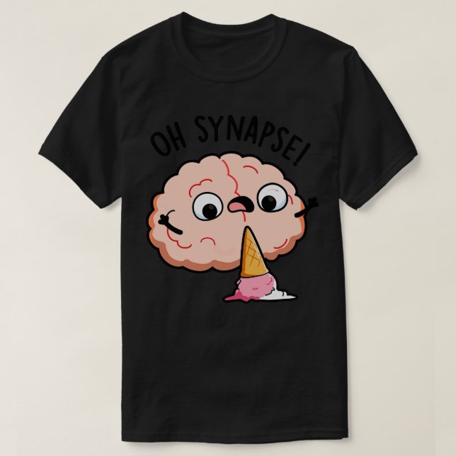 Oh Synapse Funny Brain Pub 1 T-Shirt (Design vorne)