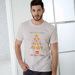 Oh Taco Tree Weihnachtsbaum für Taco Liebhaber Tri-Blend Shirt