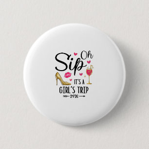 Oh trink es ist ein Mädelsausflug 2026 Sommerferie Button