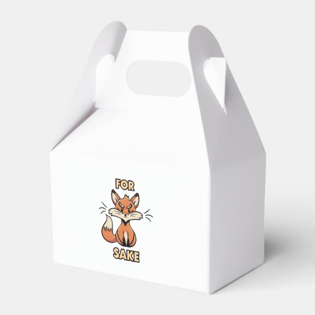 Oh um Fuchs herum Geschenkschachtel (Vorderseite)