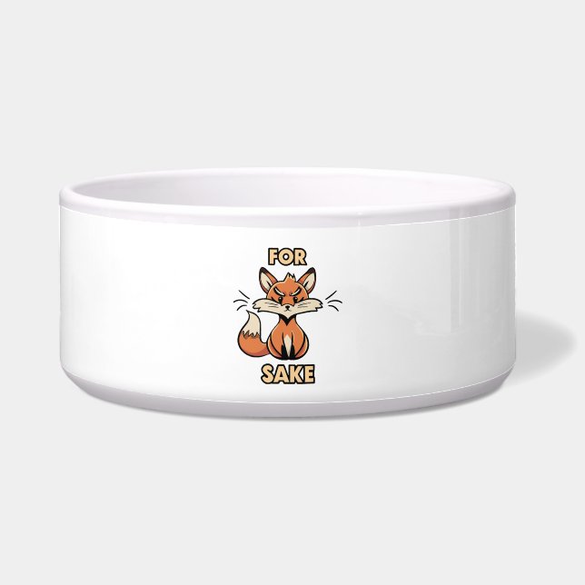 Oh um Fuchs herum Napf (Vorderseite)
