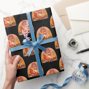 Oh verdammt süßer und lustiger Fuchs Geschenkpapier