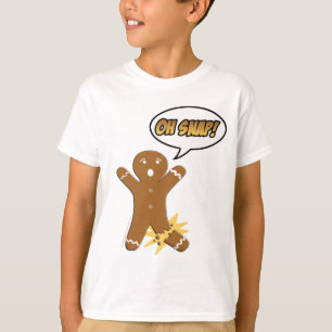 Oh Verschluss! Lustiger Lebkuchen-Mann T-Shirt