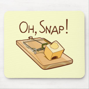 Oh, Verschluss! Mousepad