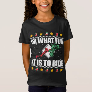 OH WAS FUN ES IST, DREHBEWEGUNG FAHRT Ugly Xmas Sw T-Shirt
