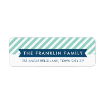 OH WAS FUN mint Streifen einfachen modernen Urlaub