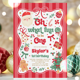 Oh was für ein Spaß, ein Weihnachtsbogen zum 1. Ge Einladung