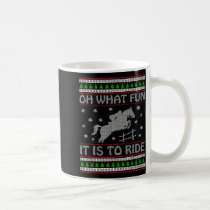 Oh, was für ein Spaß es ist, auf einem hässlichen Kaffeetasse