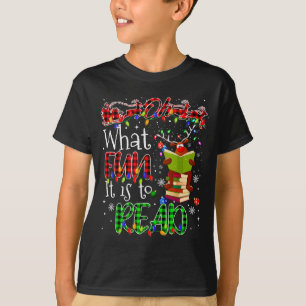 Oh was für ein Spaß es ist, Buch Bibliothekar Lehr T-Shirt