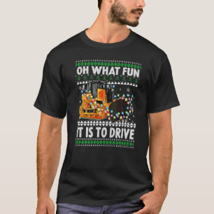 Oh was für ein Spaß es ist, den Weihnachtshumor-Bu T-Shirt